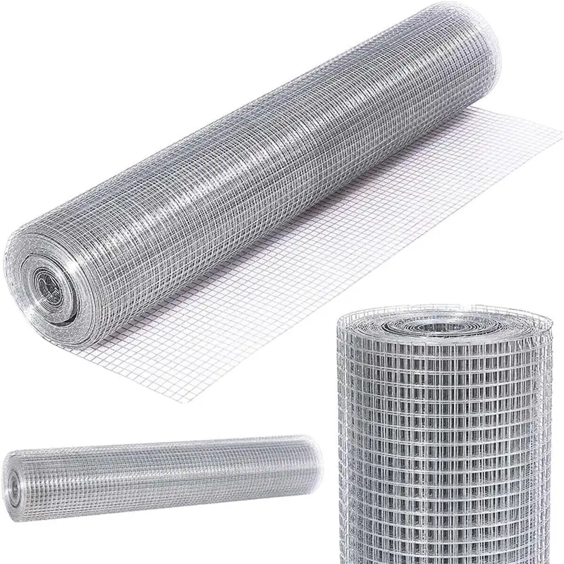 Galvanised Steel Welded Chicken Coop Mesh Wire Rabbit Pet Fence Plant Netting 900 & 1100mm Square In Different Sizes (1” Square 15 Metre x 1100mm Roll) 0
