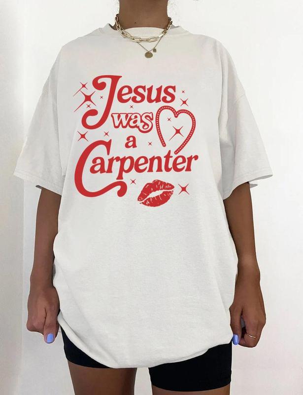 Jesus Was A Carpenter Shirt Coachella Music Concert Trendy 90s Shirt Fan Gift Merch 0