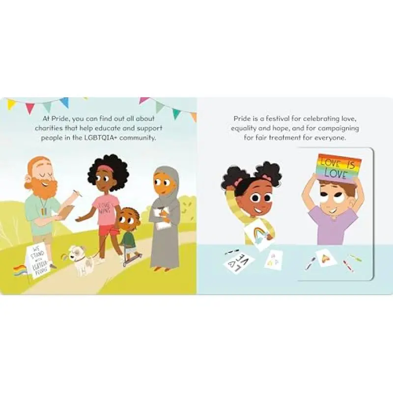 First Festivals: Pride:Teaches children about diversity, inclusion, and acceptance through the lens of Pride celebrations. 4