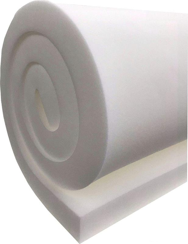 High-Density Upholstery Foam Seat Cushion Replacement - Custom Cut Padding for Sofa, Chair, Bench, Seat - Home Accessories Supplies 4