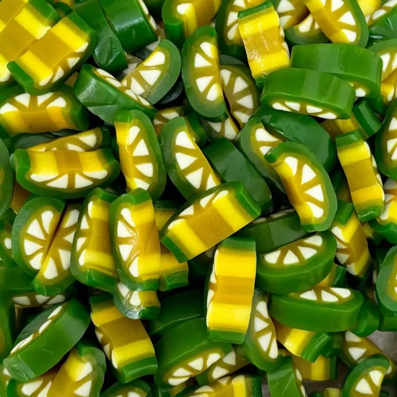 PEELABLE Watermelon, Passionfruit, Blue Raspberry, Lemon/Lime and Strawberry Gummy Mix Juicy Sweets Pick 'n' Mix Snack - Bonbon, Candy 2