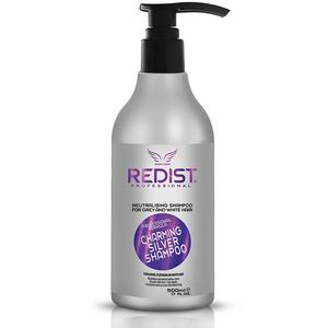 Redist Charming Silver Shampoo 500 ml - No Yellow - Purple Shampoo - Anti Yellow  Haircare Cleansing Comfort Conditioner Haircare