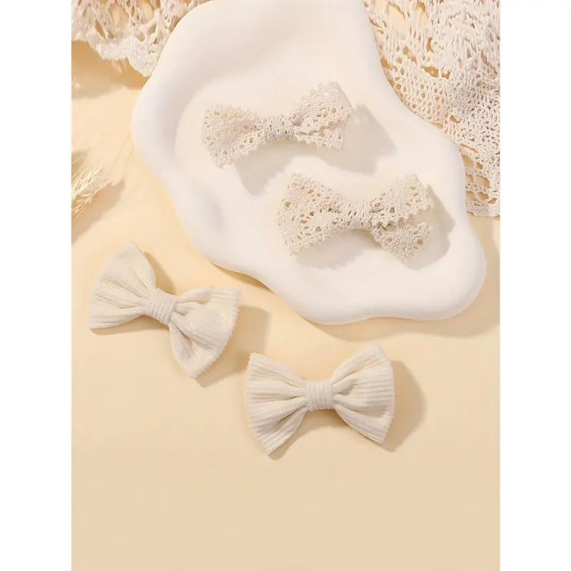 4pcs Cute Butterfly Hair Clips, Children Hair Accessories For Girls 6