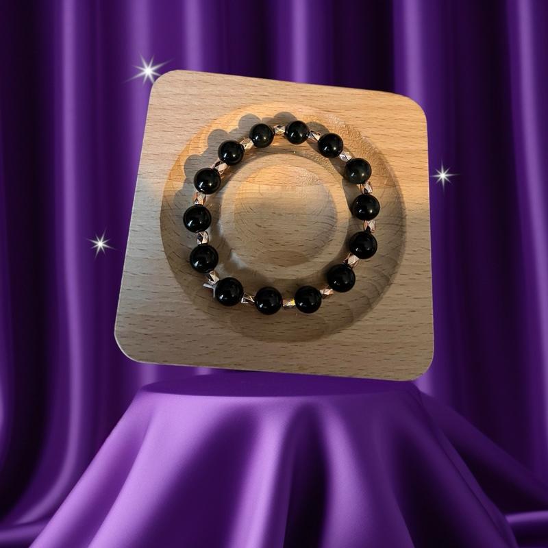 Rainbow Obsidian Bracelet 1