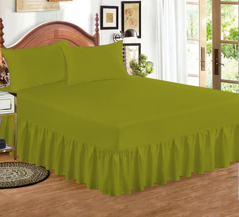 Extra Deep Fitted Valance Sheet Bed Sheets Single Double King Super King Size 3
