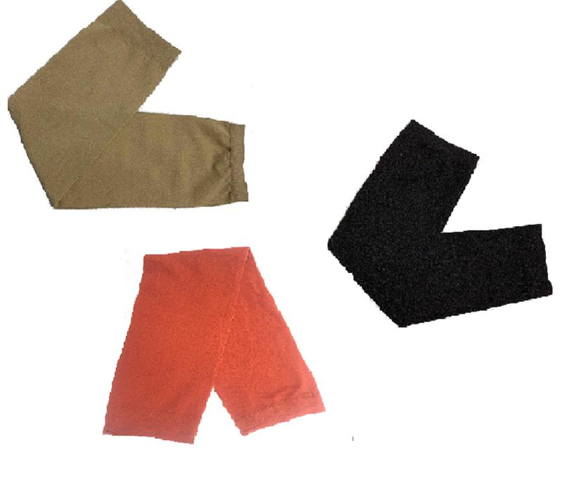 Product Introduction of NEEDS & WANTS 6 x Black, Nude, Rusty Orange Sleeves Gloves For Women Arm Cover Fashion Accessory Stretchy Fabric Abaya Sleeves ( Pack Of 6 ) 1