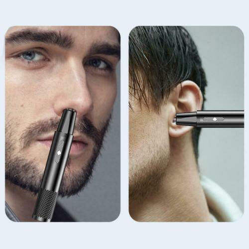 Rechargeable Men Electric Nose Hair Clipper Trimmer Ear Face Eyebrow Shaver USB Durable Comfort 7