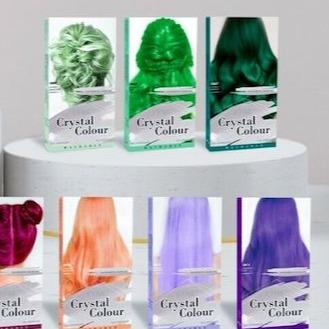 FYNE crystal colors semi-permanant hair dye Haircare no amonia no peroxide 2*50 ml neon yellow 5