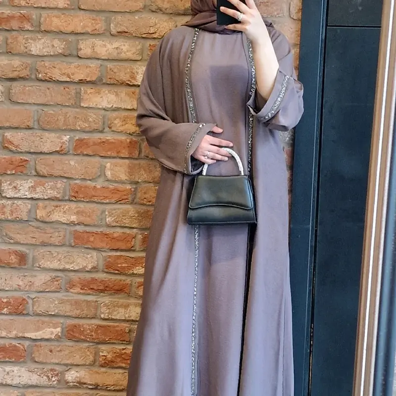 Halima open abaya 1