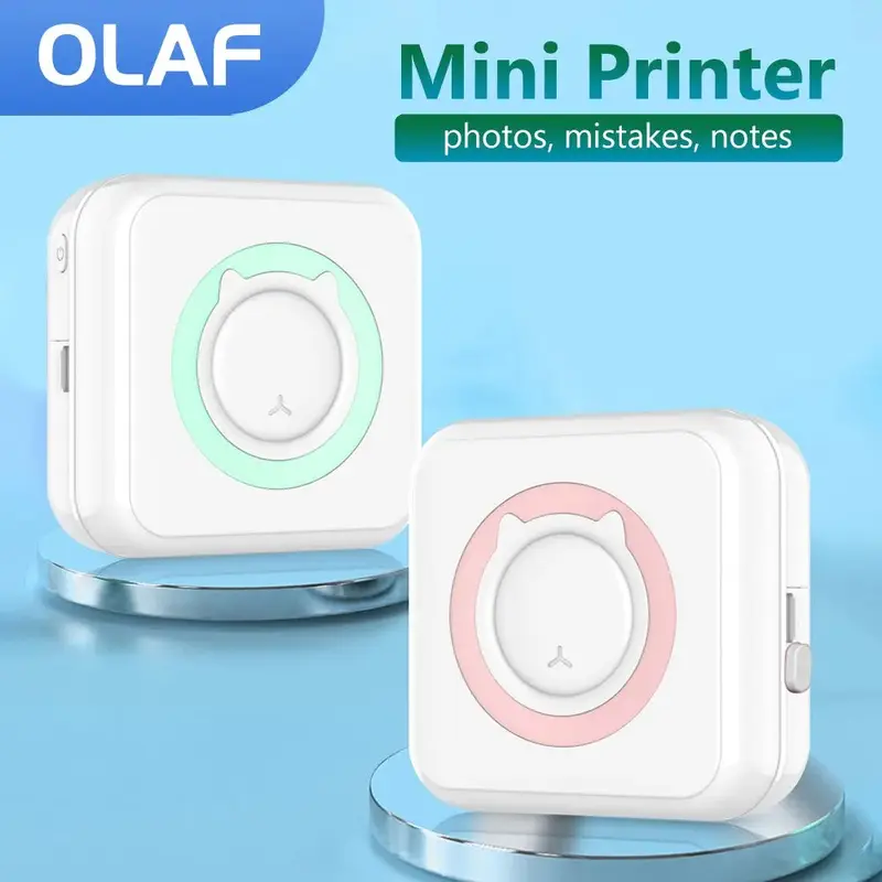 Mini Printer Portable Thermal Stickers 0
