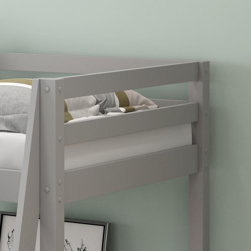 Kosy Koala Mid Sleeper for Kids - Space-Saving, Durable, and Customisable Mid Sleeper for Kids, (Grey, 3ft) 4