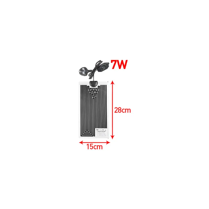 Reptile Vivarium Heat Mat Heating Warm Heater Pad With Thermostat Controller UK 7
