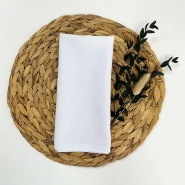 Bespoke Polyester Napkins in Various Colours for Weddings and Parties - Tableware, Cutlery 4