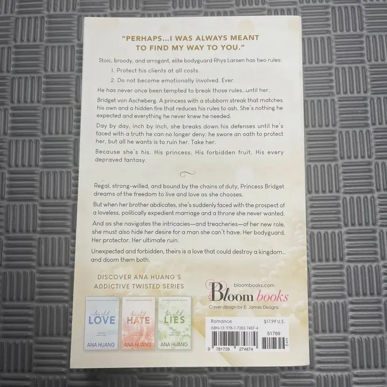 Twisted Games by Ana Huang: the must-read bodyguard romance - Paperback, 5 May 2022 3