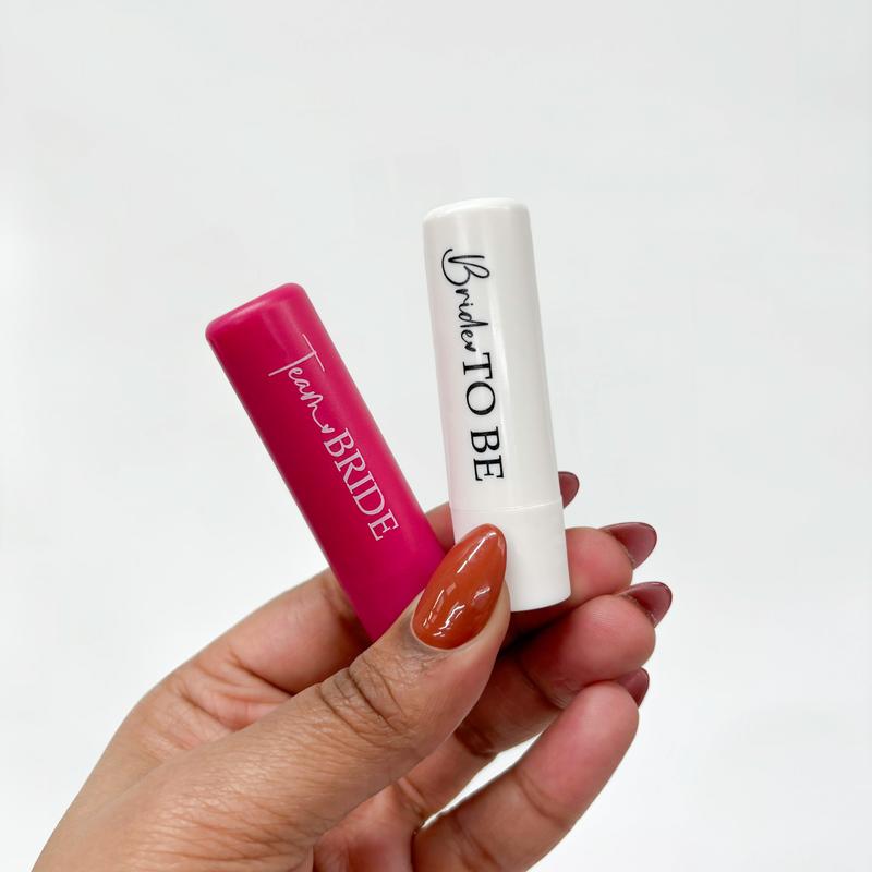 Team Bride Lip Balm Pink - Hen Party Bag Filler - Hen Night Accessories - Team Bride Hen Party Accessories 1