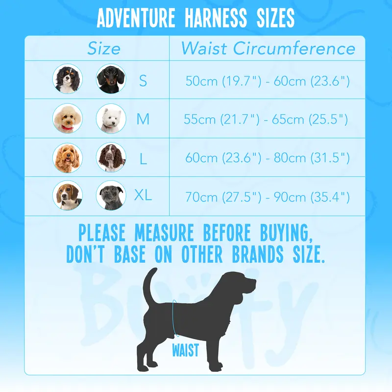 Bunty Adjustable Anti Pull Dog Harness, Back Handle - Small Medium Large & XL 1
