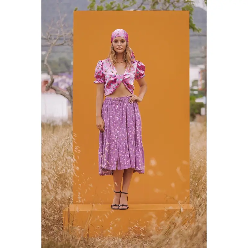 LOLITA Lavender Maxi Skirt 2