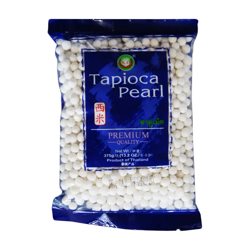 X.O Tapioca Pearl Large White - 375g - Drink Topping, Desserts 0