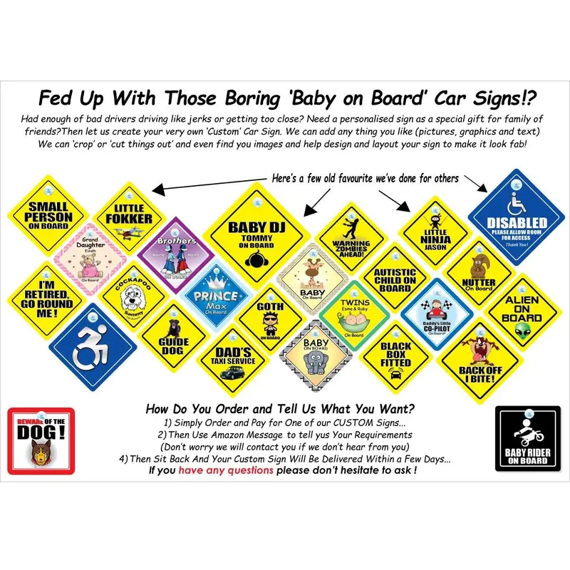 Disabled Please Leave Room For Access Ca rSign Wheelchair Access Suction Cup Car Sign 1