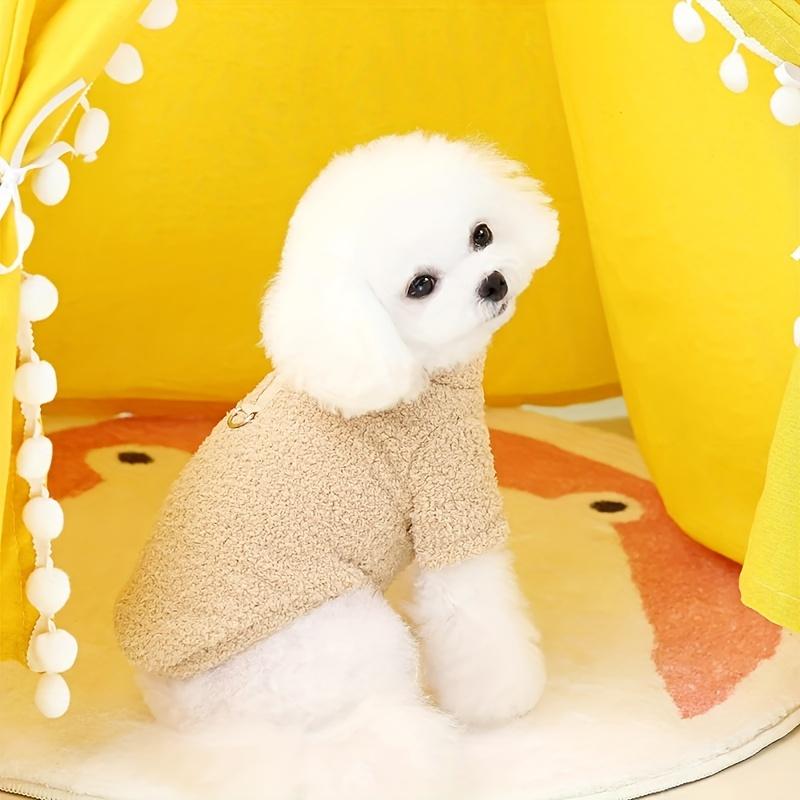 Product Introduction of Ultra-Soft Fleece Dog Sweater - Warm, Cozy, and Machine Washable Winter Pet Apparel for Small Breeds, Perfect for Cold Weather, Outdoor Activities, and Casual Attire 7