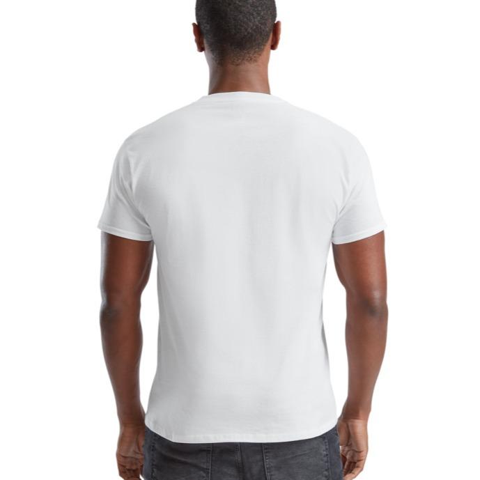 Fruit of the Loom Men's Original T-Shirt, White (White 30), (Pack of 5) Casual Menswear Plain Cotton Soft Top Classic Dress Short Simple Slim Fit Shortsleeve Tshirt Stretch Undershirt 2