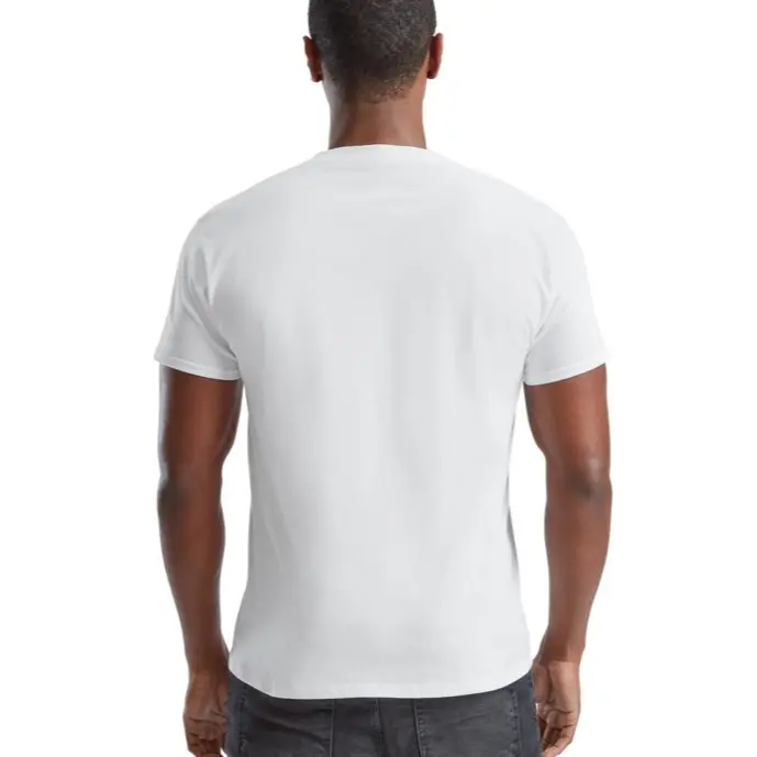 Fruit of the Loom Men's Original T-Shirt, White (White 30), (Pack of 5) Casual Menswear Plain Cotton Soft Top Classic Dress Short Simple Slim Fit Shortsleeve Tshirt Stretch Undershirt 2
