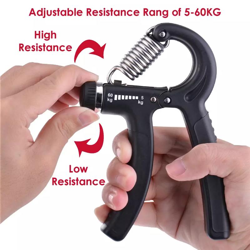 Product Introduction of 5-60KG Sport Hand grip Strengthener Adjustable Forearm Trainer Finger exerciser 6