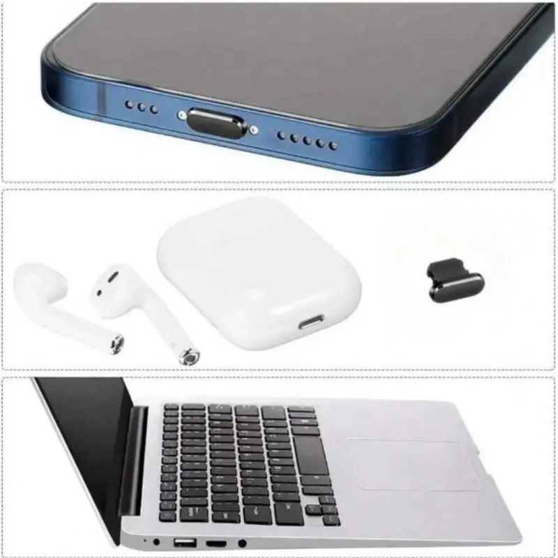 "12pcs Mini Cleaning Kit for Phone Ports, Keyboards & Hard-to-Reach Spots | Perfect for Home & Kitchen!" 7