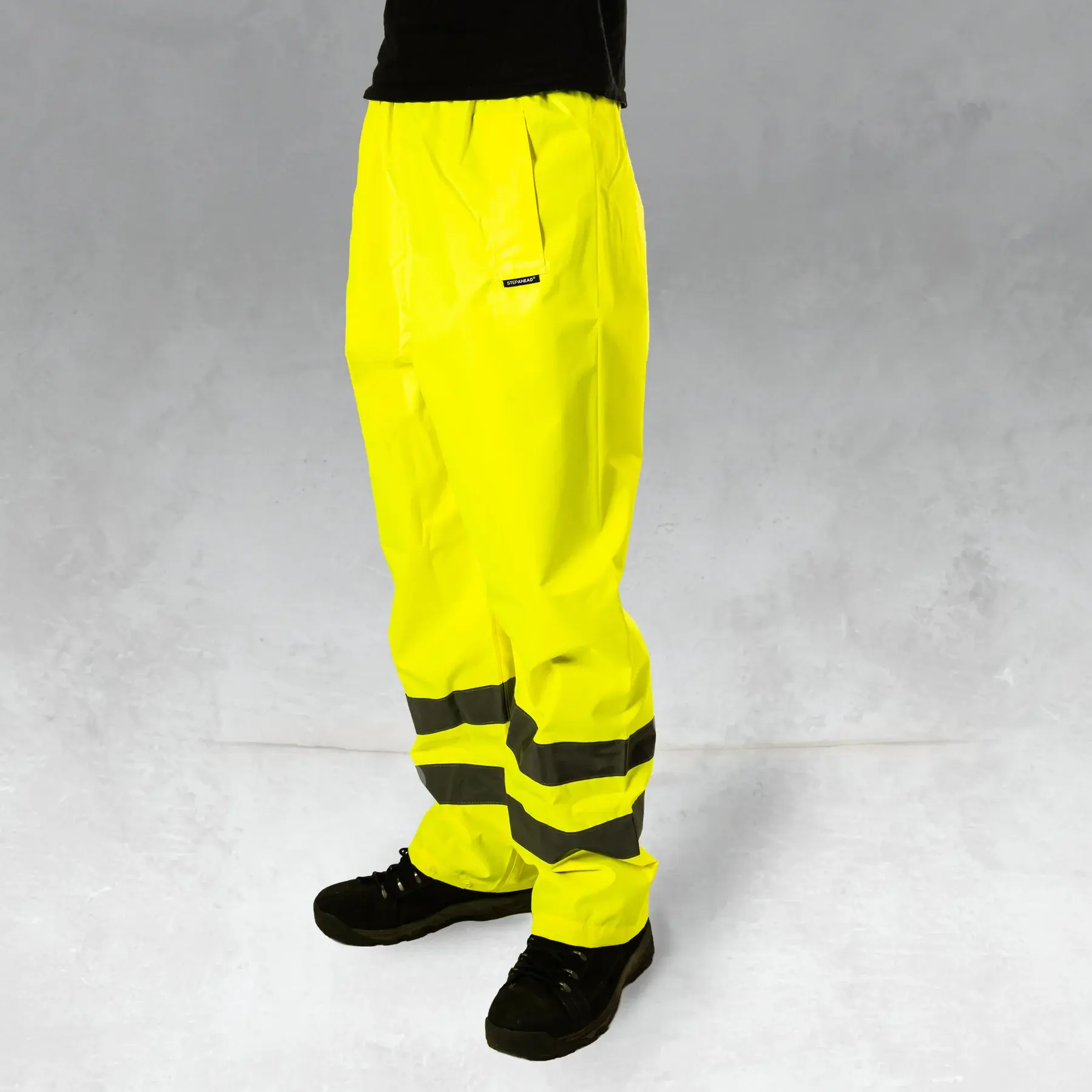 Step Ahead Hi Visibility Waterproof Over Trousers Class 1
