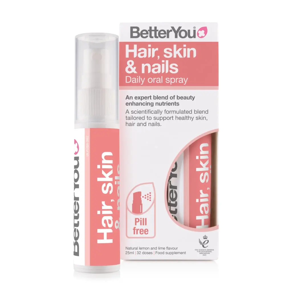 BetterYou Hair, Skin and Nails Oral Spray Supplement
