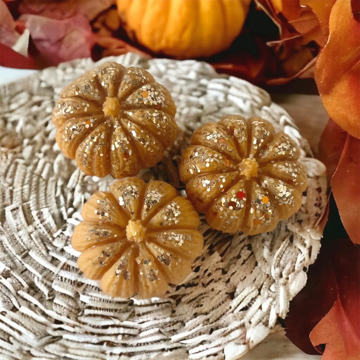 Pumpkin Spice Wax Melt Shape