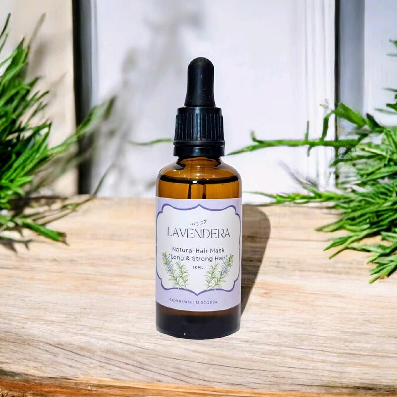 Long And Strong Hair Natural Hydrating Hair  Mask Aromatherapy Haircare Comfort Conditioner ros mary oil hair  care hair  growth hair  care 2