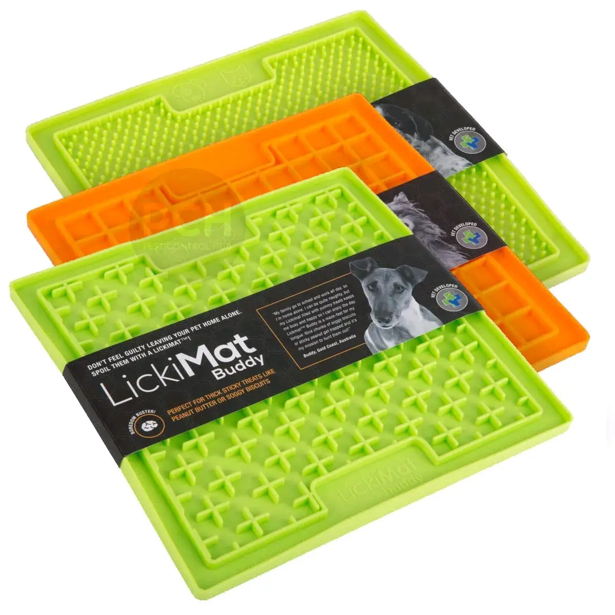 Licki Mat Classic soother Dog feeding mat for boredom and Anxiety Relief/ Reducer