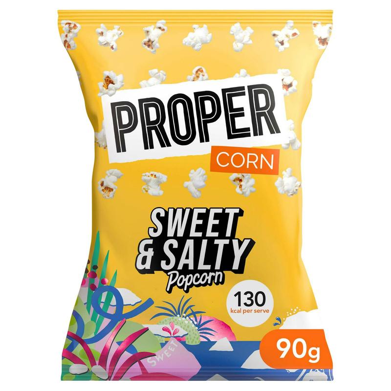 Propercorn Sweet and Salted Popcorn 8 x 90g 0