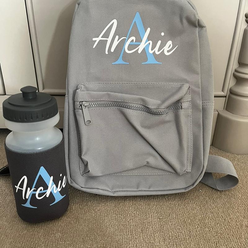 Personalised bag and bottle 3