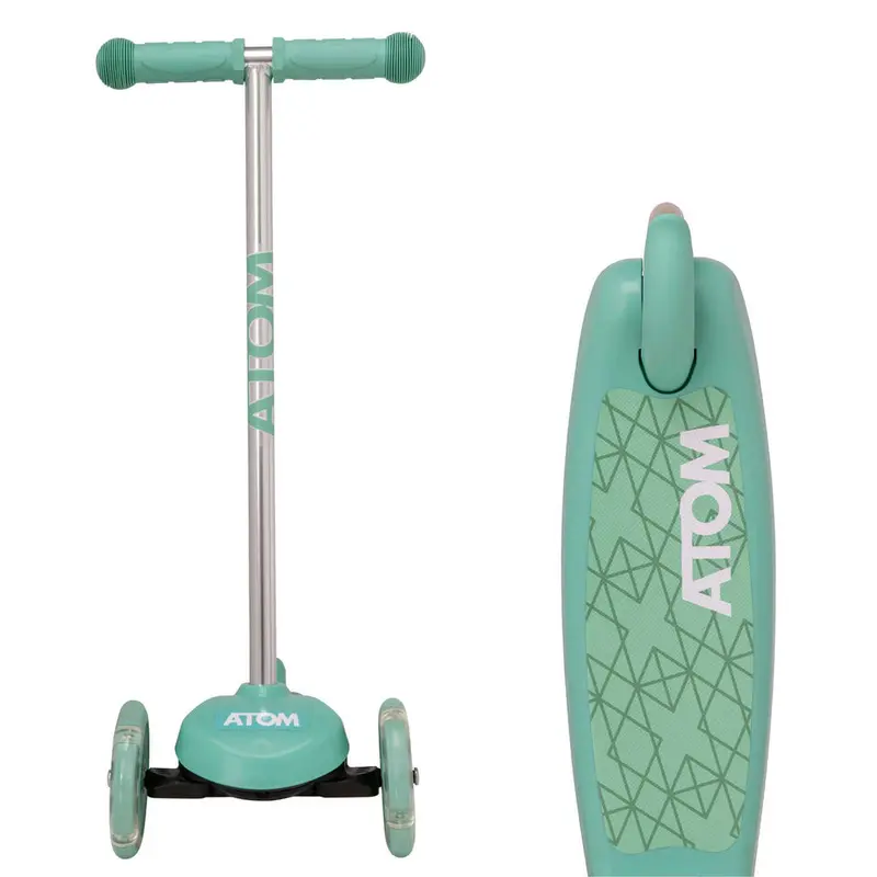 ATOM Light-Up Move 'N' Groove Scooter - Green 7