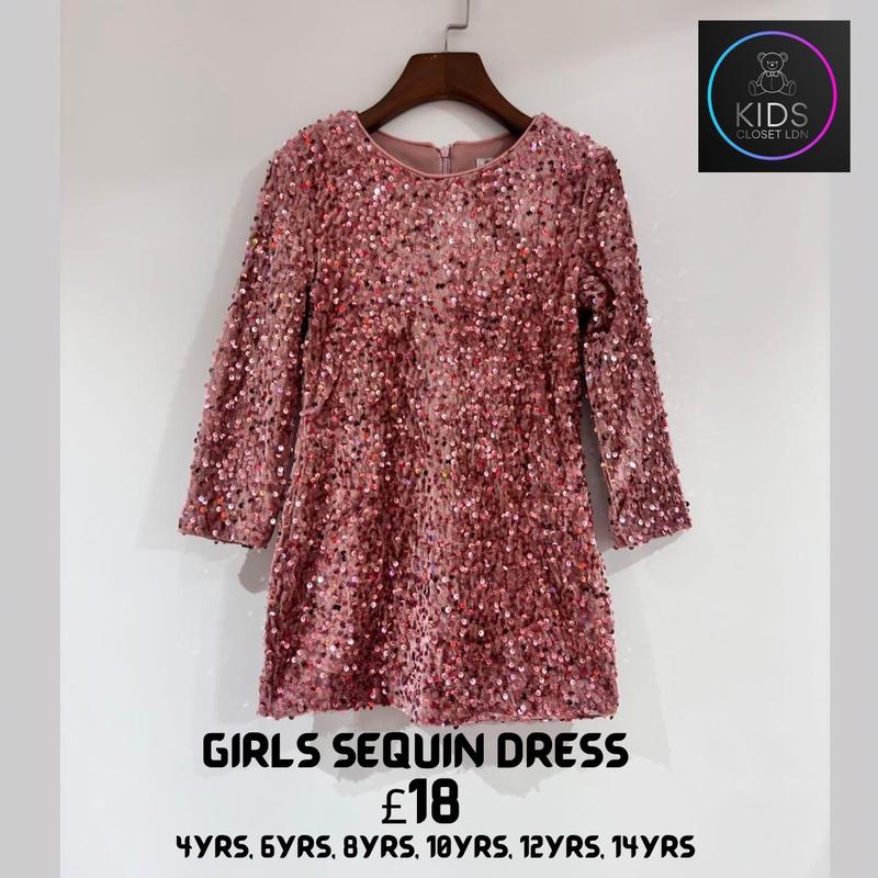 Girls Sequin Dresses 3
