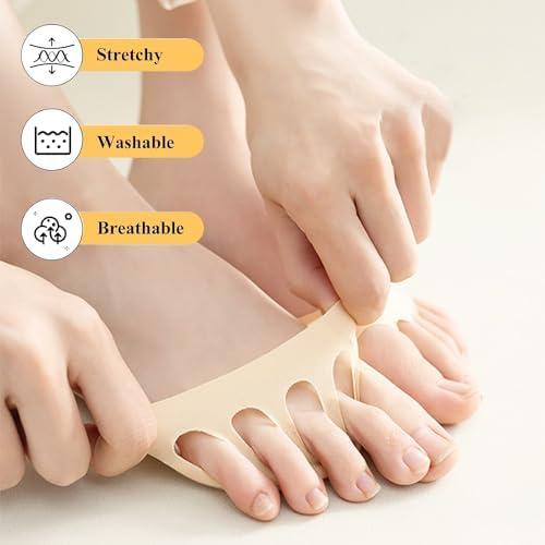 Product Introduction of 12Pcs Metatarsal Pads for Women - Soft Forefoot Cushions for Immediate Pain Relief - Comfortable Foot Pads for Daily Wear Footwear Shoe Insoles Active Parent 3