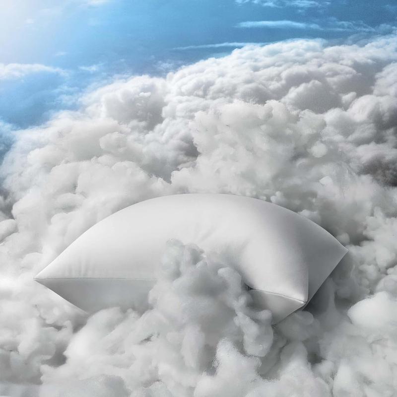 16" x 16" Inch Cushion Insert, Hotel Quality White Cushion Inner, Polyester Filled Hypoallergenic Super Soft Lightweight Cushion Stuffer,  Square Cushion Inner Filler, Decorative Throw Pillow 5