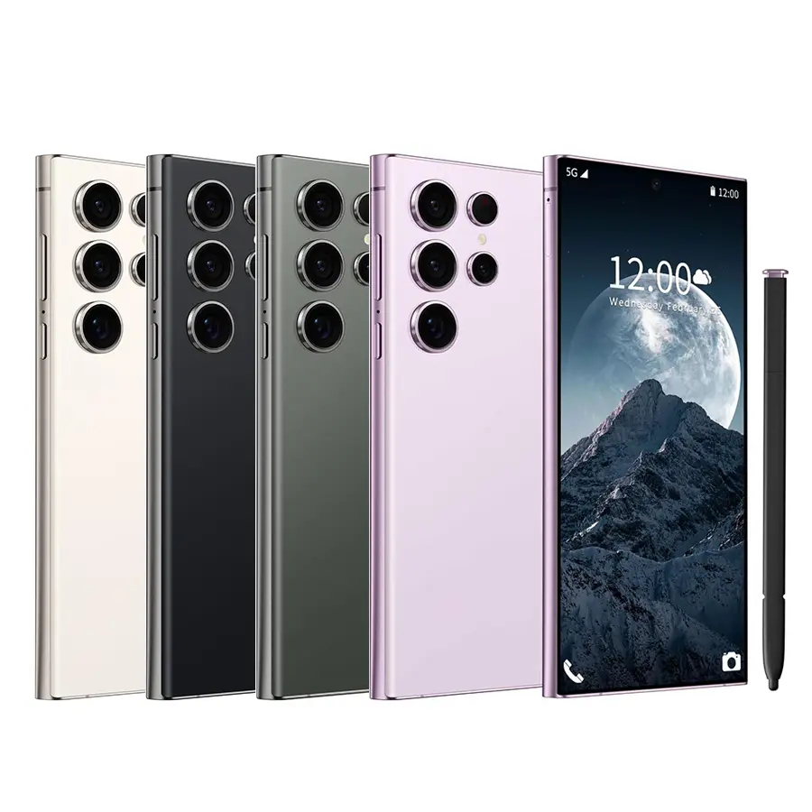 [Unlocked C37 Phone] Android 13, 8GB + 256GB, 6.8" High-Res Display, 50MP Dual Cameras, 6800mAh Battery, Stylus Included – Great Christmas Gift