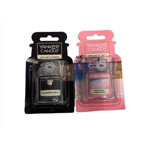 Yankee Candle Car Air Freshener CarJar Ultimate Duo Pack, Car Diffuser, Odour Neutraliser, Choose From Variety, Up to 8 Weeks. Two Count, Compactible with All Cars.