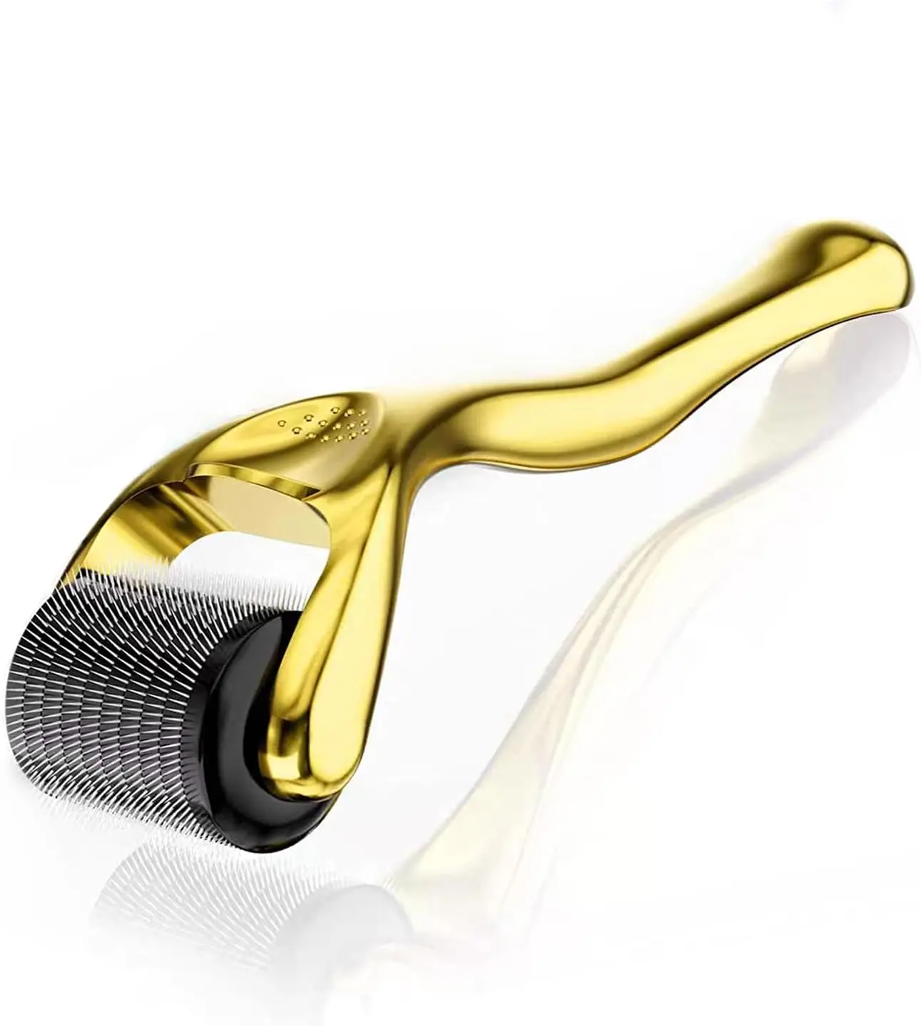 Derma Roller Beauty Tool for Anti-Wrinkles ,For hair care and hair growth Skin Rejuvenation and Beard Hair Growth, Microneedling Roller 540 0.5mm - Comfort Skincare Titanium
