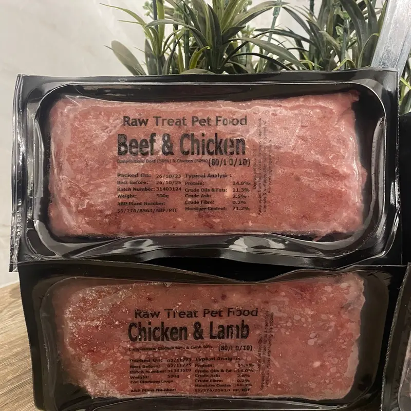 Raw Treat Pet Foods, frozen raw mince dog food x20 3
