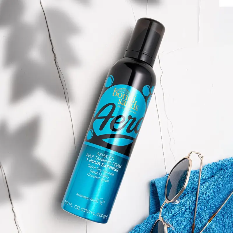 Bondi Sands Aero Self-Tanning Foam - 1 Hour Express, 225ml - Moisturizer, Body Care 4