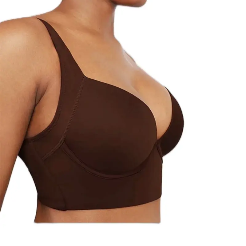 Plus Size Comfortable Full Cup and Wide Coverage Back Fat Bra Fit Womenswear victoria secret push wireless casual Day Underwear Bridal Basic Minimalist 1