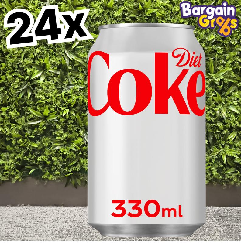 24 x 330ml Diet Coke – Sugar-Free & Refreshing Soft Drink | Beverage 3