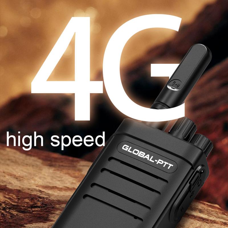 2 PCS global-ptt G5 professional 4G POC global walkietalkie 16CH two way radio commutator long range 3