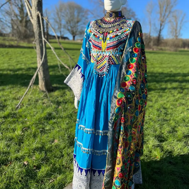 Casual Afghani Dress for Women - Traditional Style - Womenswear Comfort 3