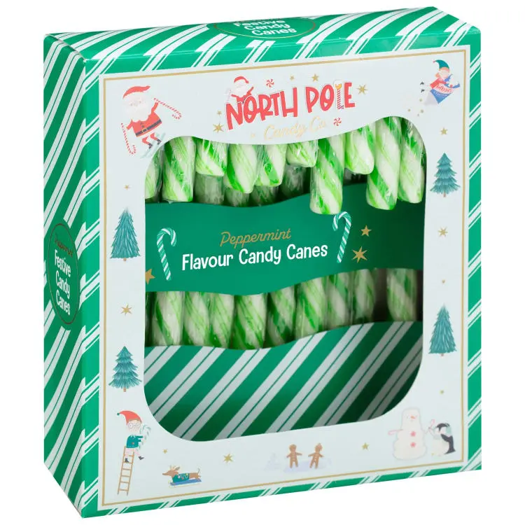 Christmas Treat Gift Set  Candy Canes Pick N Mix/Winter Berry/Peppermint 12pk Party Supplier Suitable for vegetarians 1
