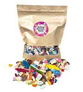 3kg All In One Giant Pouch Of Jelly, Fizzy and Chocolate  Sweet Snack Gummy